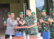 Prajurit Yonif 756/WMS Serbu Polres Jayawijaya