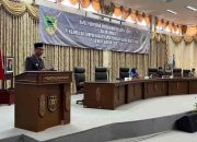 Dihadiri Wabup Barito Utara,Paripurna Pelantikan Hj. Sofia Sebagai PAW Anggota DPRD Barut