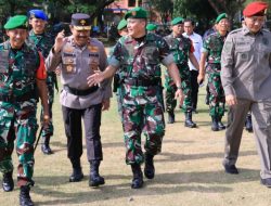 Wakapolda Aceh Ikuti Apel Gelar Pasukan Pengamanan Kedatangan Wapres RI