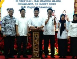 Herman Deru Launching Pusat Oleh-oleh Sumsel