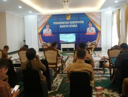 Dukung Pemberantasan Korupsi,Pemkab Barut Ikuti Rakor