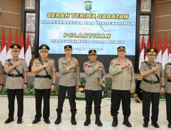 Kapolda Sumut Pimpin Sertijab Dir Reskrimum, Dir Resnarkoba dan Pelantikan Dir Reskrimsus