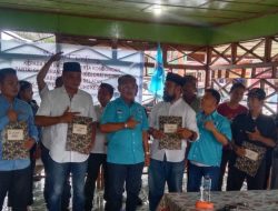 Semakin Dipercaya, DPD Gelora Nisel Serahkan 5 SK DPC di Davil V