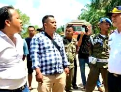 Khawatir Jalan Semakin Hancur, Warga Desa Sihopuk Baru Protes Pembukaan Portal