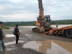 Polisi Amankan Enam Pelaku Illegal Minning Serta Dua Unit Alat Berat