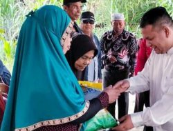 Ramadhan Berbagi di Kisaran Timur, Rosmansyah : PDIP Membantu Beban Masyarakat dan Berkah Bagi Kita Semua
