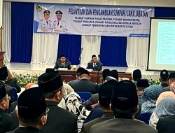 Bupati Barut Lantik 132 Pejabat di Ruang Lingkup Pemkab Barut