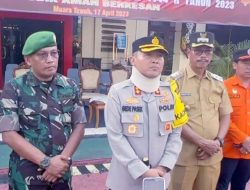 Apel Operasi Ketupat Telabang 2023, Wabub Barut Bacakan Amanat Kapolri