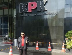 Ketua LP2TRI, Apresiasi KPK Bongkar Kasus Bupati Kapuas dan Isterinya