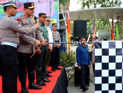 Kapolda Aceh Bersama Forkopimda Lepas Kendaraan Balik Mudik Gratis