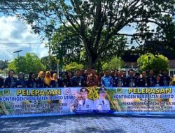 Bupati Barut Lepas Peserta PEDA KTNA XII Ke Kabupaten Sukamara