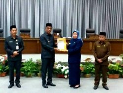 DPRD Barito Utara Gelar Rapat Paripurna II Penyampaian Pendapat Bupati