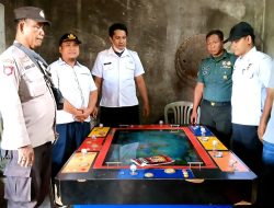 Lurah Besar dan TNI-Polri Grebek Judi Tembak Ikan