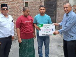 Baitul Mal Bireuen Salurkan Infak Kepada Korban Musibah Kebakaran