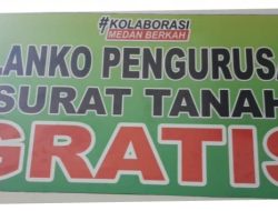 Camat Medan Marelan : Blangko Pengurusan Surat Tanah Gratis