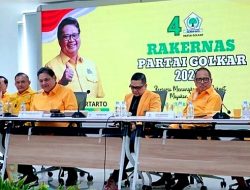 Rakernas Partai 2023, Airlangga : Golkar Adalah Partai Tengah