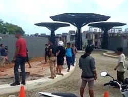 Warga Protes Citra Land Buang Limbah Konstruksi Sembarangan