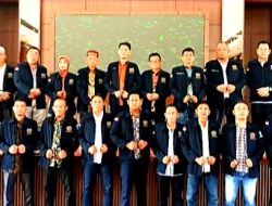 Ketua PWI Sumsel Lantik Pengurus PWI Ogan Ilir 2023-2026