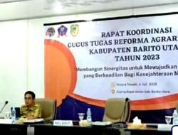 Wabub Barito Utara Buka Rakor GTRA 2023
