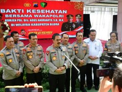 Wakapolri Gelar Bakti Sosial dan Kesehatan di Blora