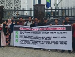 Massa Desak Kejatisu Limpahkan Dugaan Korupsi 4 Pejabat BTN ke Pengadilan