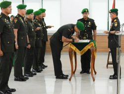 Danrem 044/Gapo Pimpin Sertijab Tiga Dandim