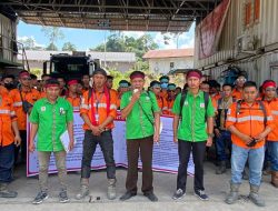 Ratusan Karyawan Lokal Gelar Aksi di Kantor PT HPU