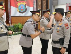 Kapolda Sumut Lantik Sejumlah PJU dan Kapolres