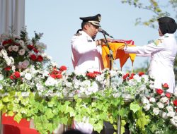 Pj Bupati Aceh Besar Irup Upacara HUT ke-78 RI di Kota Jantho