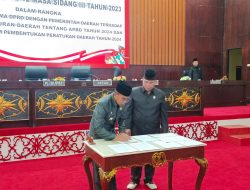 Eksekutif dan Legislatif Sepakati Raperda APBD Tahun 2024