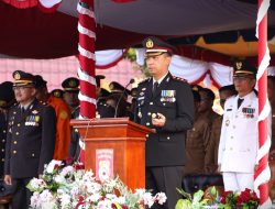 HUT Bhayangkara 78 Th, Hilarius Duha : Pembangunan Berjalan Bila Kamtibmas Kondusif