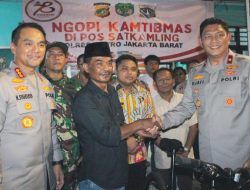 Ngopi Kamtibmas, Wakapolda Metro Jaya Serap Aspirasi Warga