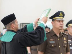 Kejari Bireuen Lantik Wendy Yuhfrizal Gantikan Abdi Fikri