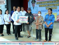 Penyaluran Bantuan Kartu Murung Raya Sejahtera Triwulan I dan II