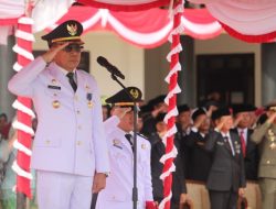 Hermon Pimpin Upacara Peringatan HUT ke-79 RI