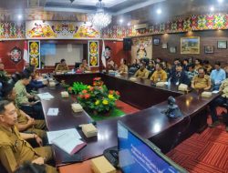 Pemkab Mura Gelar Rapat Terkait Progres Pekerjaan Lisdes