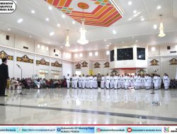 Pj Bupati Murung Raya Kukuhkan Anggota Paskibraka
