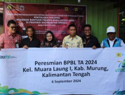 Pj.Bupati Mura Hadiri Penyalaan Pertama Program Bantuan Pasang Baru Listrik
