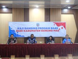 Penanganan Stunting,Pemkab Mura menerima Kaji Banding Pemkab Gunung Mas