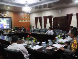 Pemkab Mura Ikuti Rakor Kesiapan Pilkada Serentak 2024