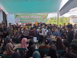 Gubenur Kalteng Gelar Pasar Murah di Kecamatan Laung Tuhup