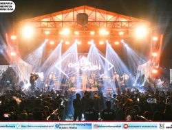 Pukau Ribuan Masyarakat Acara Perayaan Malam Pergantian Tahun di Kabupaten Murung Raya