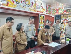 Penandatanganan Addendum NPHD Pengamanan Pemilihan Bupati dan Wakil Bupati MURA