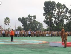 PJ Bupati Mura Pimpin Apel Gabungan