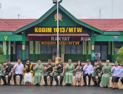 PJ Bupati Mura Sambut Kunjungan DANREM 102 Panju Panjung