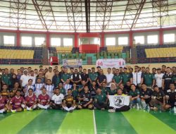 Wabup Pelalawan Resmi Menutup Turnamen Futsal Serikat Riau Fiber 2025