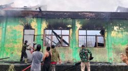 Dua ruang kelas dan 10 bilik asrama putra di Pondok Pesantren Badrul Ulum, Kecamatan Ketambe, Aceh Tenggara, hangus terbakar, Kamis pagi (23/10/2025).
