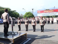 Wajah Baru di Polres Agara, Kapolres Lantik Kasat Intel dan Kasat Lantas Baru