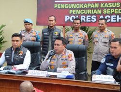 Polres Aceh Barat Ungkap Sindikat Curanmor Lintas Kabupaten, 19 Unit Sepeda Motor Diamankan