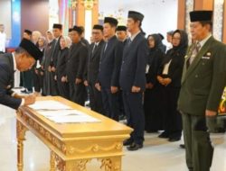 Bupati Murung Raya Lantik Pejabat Administrator, Pengawas, dan Fungsional